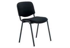 Καρέκλα Επισκέπτη Liberta Iso σε Μαύρη Απόχρωση 55x61x81cm