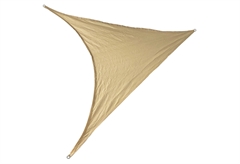 Home&Camp Πανί Σκίασης Τρίγωνο σε Μπεζ Απόχρωση 320x320cm