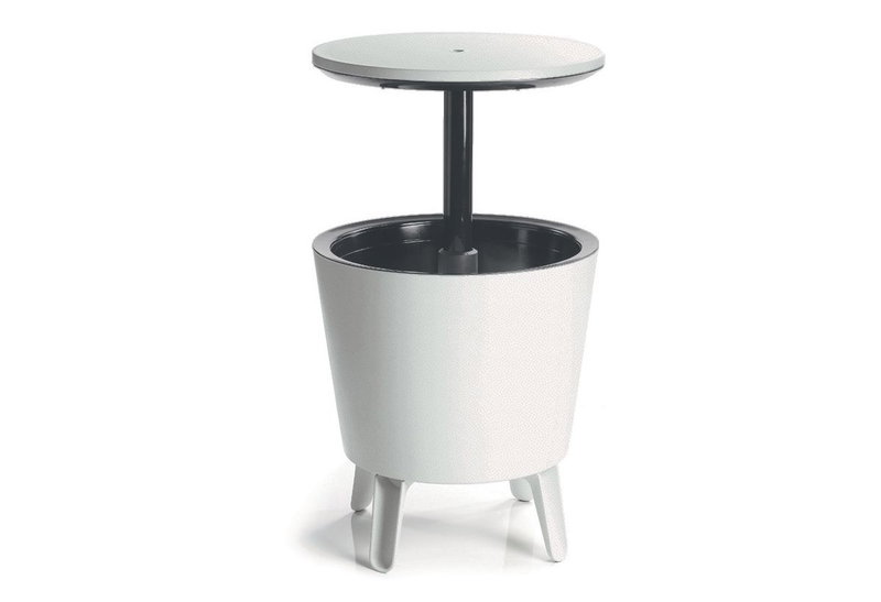 Τραπέζι Κήπου Keter Cool Bar Φ49.5x57/84.5cm Λευκό