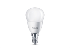 Philips Λαμπτήρας LED Σφαιρικός E14 2.8W με Θερμό Φως