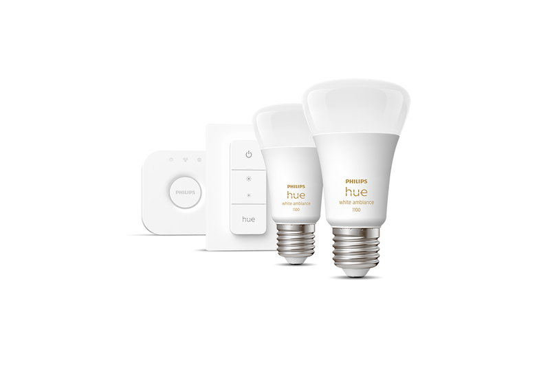 Philips Hue Ambiance Bridge Κιτ 2x8W A60 E27