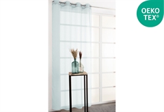 JBY Creation Zin-Home Κουρτίνα με Τρουκς 140x260cm Γαλάζια
