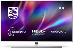 Philips Smart Τηλεόραση LED 4K UHD 58PUS8545/12 HDR 58"