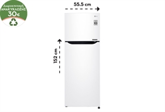 LG GTB382SHCMD Ψυγείο Δίπορτο NoFrost Λευκό