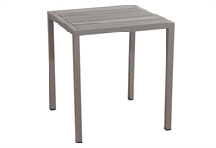 Τραπέζι Μεταλλικό με Polywood 68x68x72cm