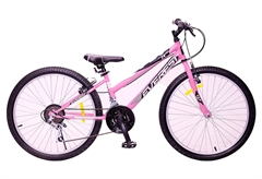 Everest Fly Girl  24" Μωβ-Μαύρο Mountain Bike με 18 Ταχύτητες και V-Brakes