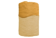 Κουβερλί Μονό Easy Home Primavera Μουσταρδί 220x160cm 2 Όψεων