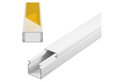 Κανάλι Τοίχου Αυτοκόλλητο 12x12mm, 2Μ, Λευκό