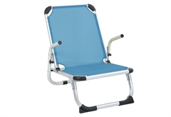 Καρέκλα Παραλίας Nattera Coral Μ71xΠ55xΥ64cm Μπλε