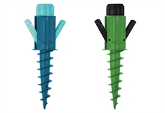 Βάση Ομπρέλας Πλαστική Βιδωτή για Άξονα 19-32mm σε Διάφορες Αποχρώσεις 40cm