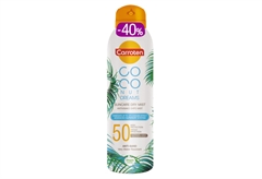 Carroten Coconut Dreams Ξηρό Αντηλιακό SPF50 200ml Instant Cooling Effect