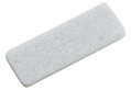 Lux Τσοχάκι Αυτοκόλλητο 16x44mm Λευκό 8 Τεμάχια