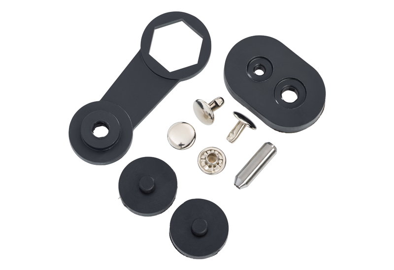 Lux Νίκελ Σετ Ροδέλες και Πριτσίνια 3x9mm 15 Τεμαχίων