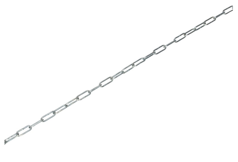 Lux Αλυσίδα C-4mm 5m Γαλβανιζέ