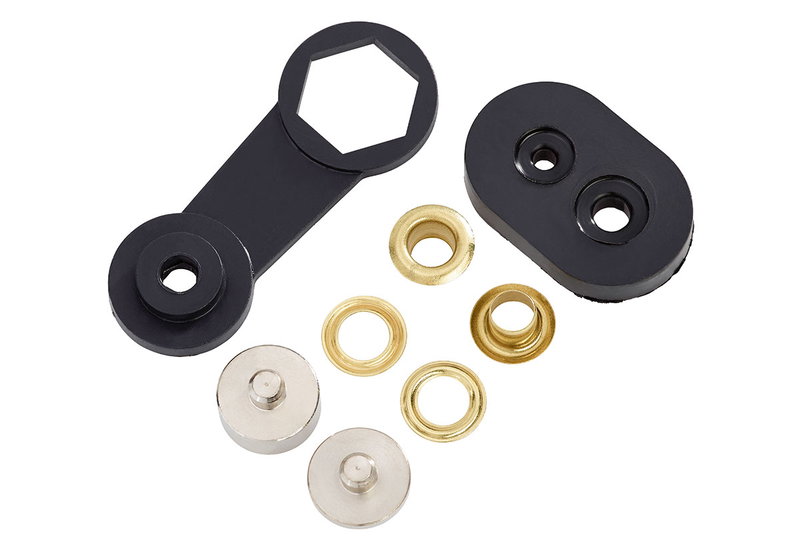 Lux Σετ Ροδέλες και Πριτσίνια Ορειχάλκινα 7.5x15mm 24 Τεμαχίων