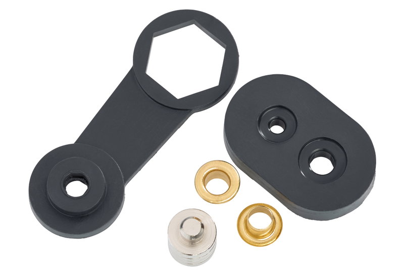 Lux Σετ Πριτσίνια Ορειχάλκινα 5x9.5mm 50 Τεμαχίων