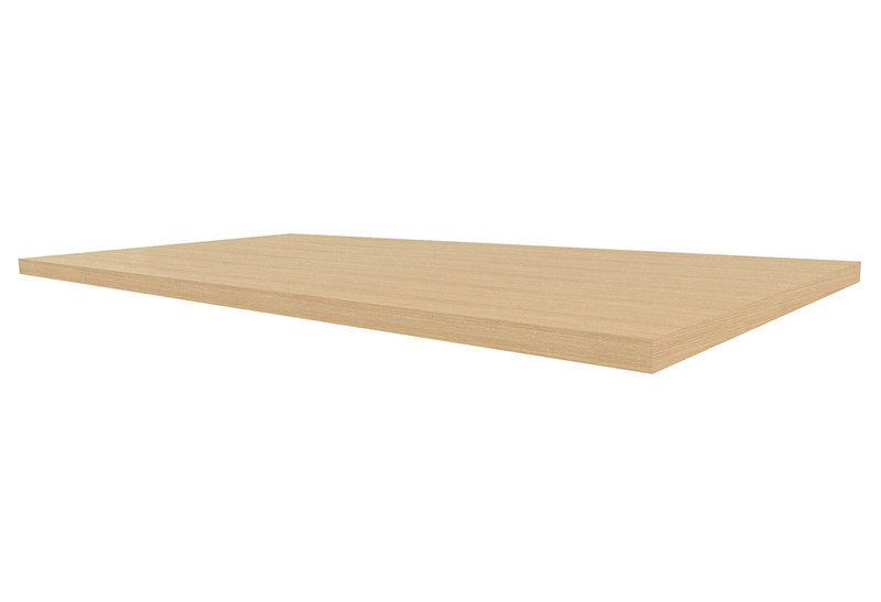 Alfa Wood Ράφι Μελαμίνης Δρυς 120x30cm 16mm