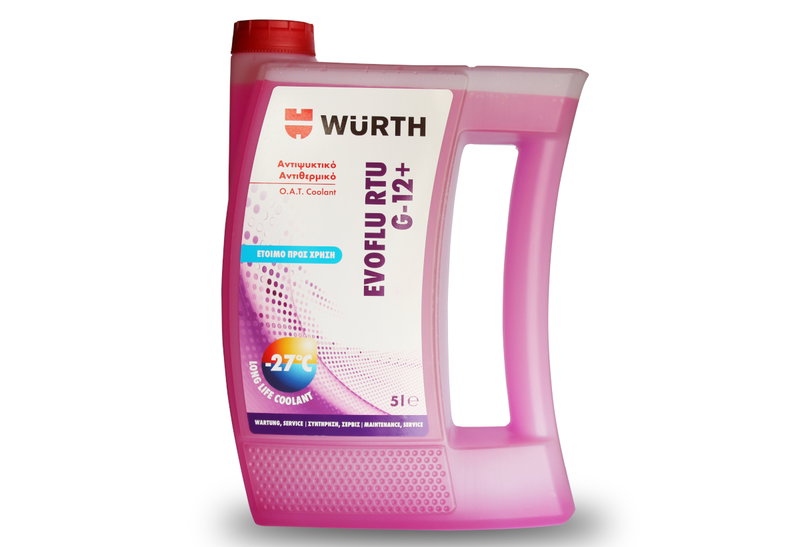 Wurth Αντιψυκτικό Evolfu Rtu G12+ -27°C 5L