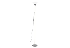 Homefit Audrey Φωτιστικό Δαπέδου Γκρι Ε27 178cm