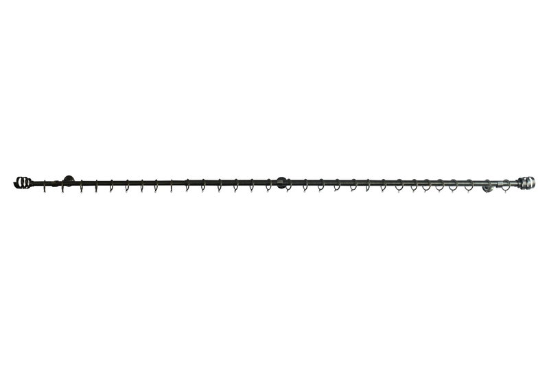 Κουρτινόβεργα Homefit Messina Επεκτεινόμενη Φ25/28mm 160/300cm Μπρονζέ