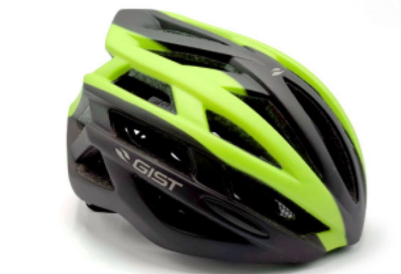 Gist Κράνος Ποδηλάτου Planet Plus Ματ S-M(52-58) Black/Lime