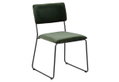 Καρέκλα Ac Design Furniture Cornelia M53.5xΠ50xY80cm Πράσινη
