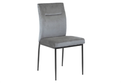 Καρέκλα Demi Σκούρο Γκρι Μ55xΠ45xΥ90,5cm