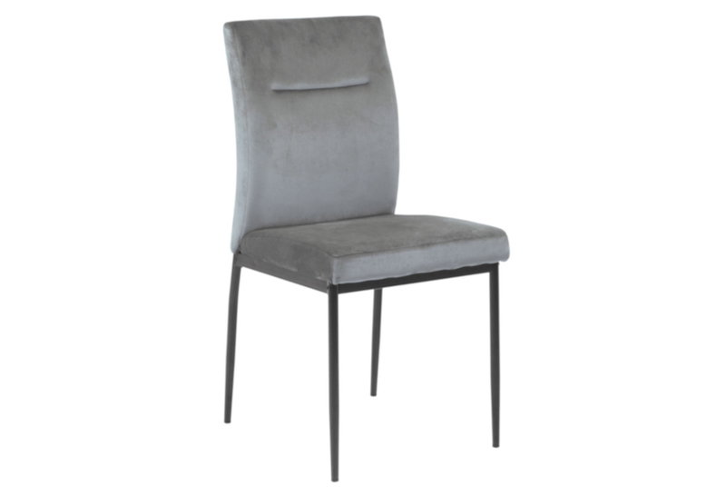 Καρέκλα Ac Design Furniture Demi M55xΠ45xY90.5cm Γκρι