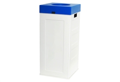 Viomes Κάδος Ανακύκλωσης Cubo Πλαστικός με Μπλε Καπάκι 70l 30x30x70cm