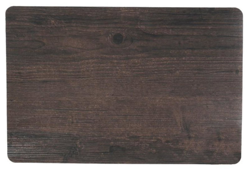 Espiel Σουπλά PVC Σκούρο Καφέ "Ξύλο" 45x30cm