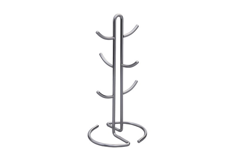 Estia Home Art Βάση για Κούπες Nickel 19.2x38.2cm 6 Θέσεων
