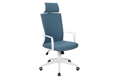 Homefit Sigma Καρέκλα Γραφείου Σκούρο Μπλε Μ60xΠ61xΥ120/130cm