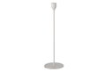 Malte Deco Κηροπήγιο Μεταλλικό 23cm Μπεζ