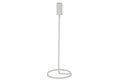 Boltze Fio Κηροπήγιο Μεταλλικό 11x32cm Λευκό Deco