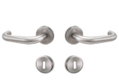 Conset Πόμολο Εσωθύρας (C1335RORM01M01) με Ροζέτα Σετ Inox