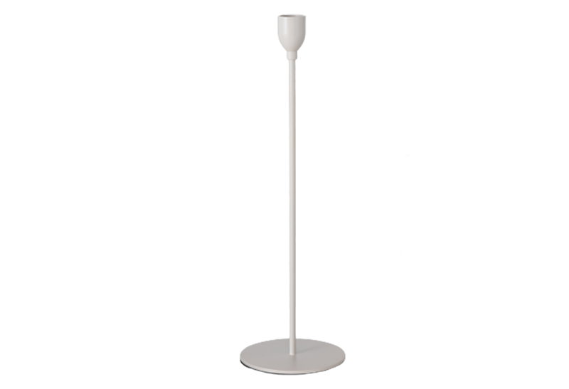 Boltze Malte Deco Κηροπήγιο Μεταλλικό 28cm Μπεζ
