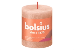 Bolsius Κερί Rustic Shine Creamy Caramel 35 Ωρών 8x6.8cm