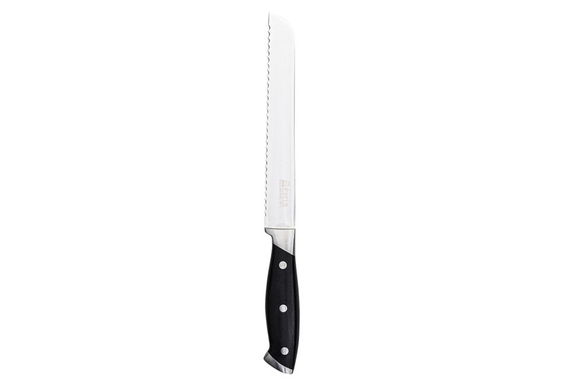 Estia Home Art Butcher Μαχαίρι Ψωμιού Ανοξείδωτο Μαύρο 33.5cm