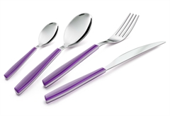 EME Wave Σετ Μαχαιροπήρουνα Λιλά 16 Τεμαχίων