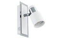 Eglo Davida Σποτ Μονό 4.6W GU10 Λευκό/Ασημί