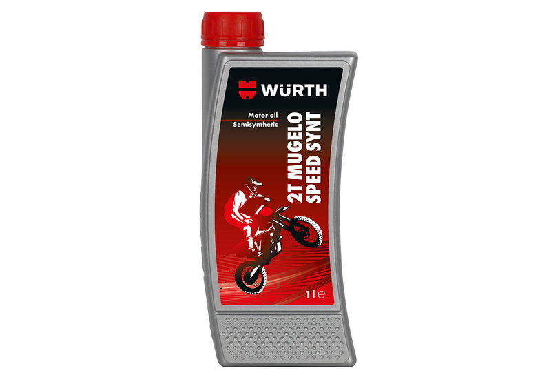 Wurth Λάδι Μοτοσυκλέτας Mugelo Speed Synt για Δίχρονους Κινητήρες 1lt