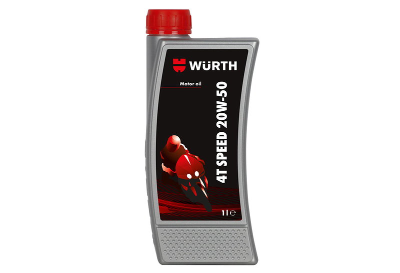 Wurth Λάδι Μοτοσυκλέτας Speed για Τετράχρονους Κινητήρες 20W-50 1lt