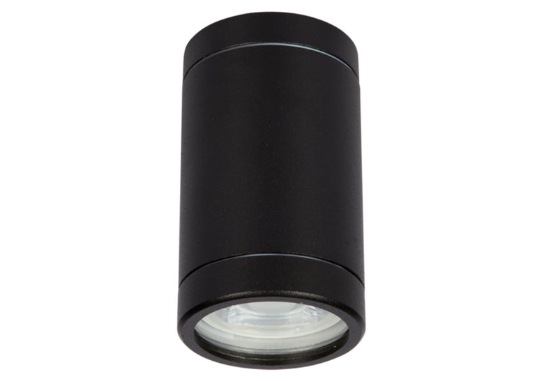 VK Leading Light IP54 01061/B Σποτ Αλουμινίου Οροφής GU10 6x10.5cm Μαύρο