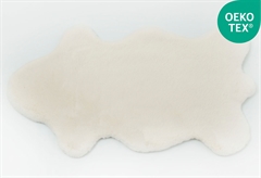 Χαλί Rabbit Fluffy Shape 150x80cm Εκρού