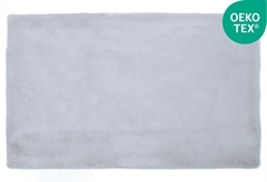 Χαλί Rabbit Fluffy 180x120cm Ανοιχτό Γκρι