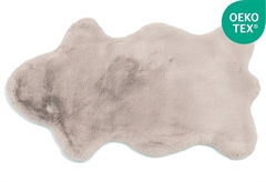 Χαλί Rabbit Fluffy Shape 100x60cm Taupe