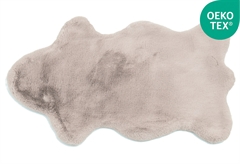Χαλί Rabbit Fluffy Shape 150x80cm Taupe