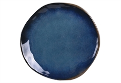 Marva Table Tales Amalfi Πιάτο Ρηχό Κεραμικό Μπλε Σκούρο 26cm