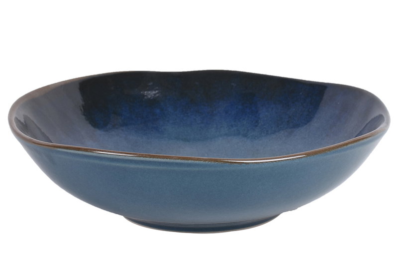 Marva Table Tales Amalfi Πιάτο Βαθύ Κεραμικό Μπλε Σκούρο 20.5cm