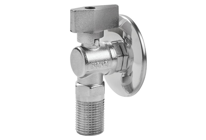 Viospiral 06-01246/S Σφαιρικός Γωνιακός Διακόπτης 1/2"x1/2"